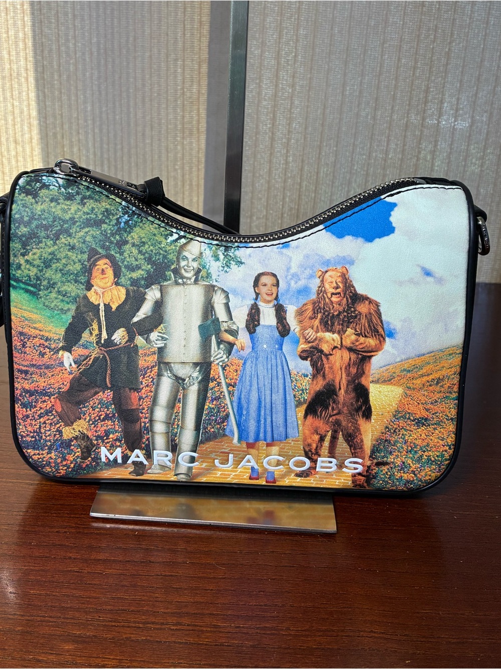 Marc Jacobs Multicolor Dorothy & Oz Characters Printed Shoulder Bag NWT